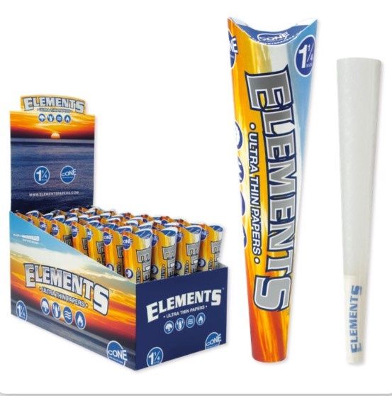 ELEMENTS CONE 1 1/4 (6PK) 32/CT
