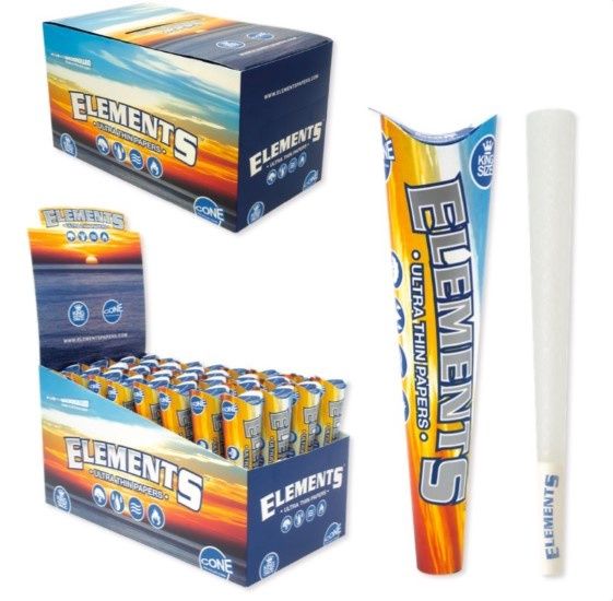 ELEMENTS CONE KING SIZE (3PK) 32/CT
