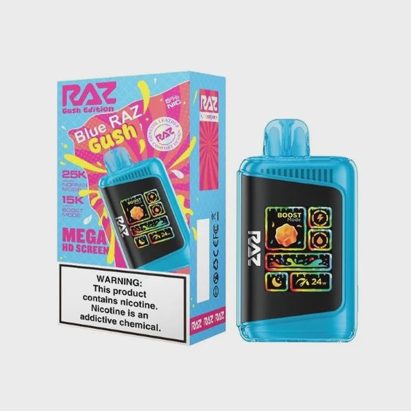 RAZ LTX 25K BLUE RAZ GUSH 16ML 5/CT