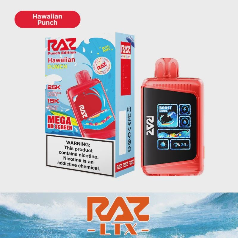 RAZ LTX 25K HAWAIIAN PUNCH 16ML 5/CT