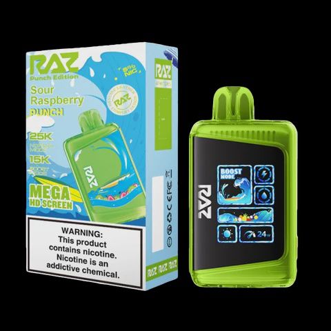 RAZ LTX 25K SOUR RASPBERRY PUNCH EDITION 16ML 5/CT