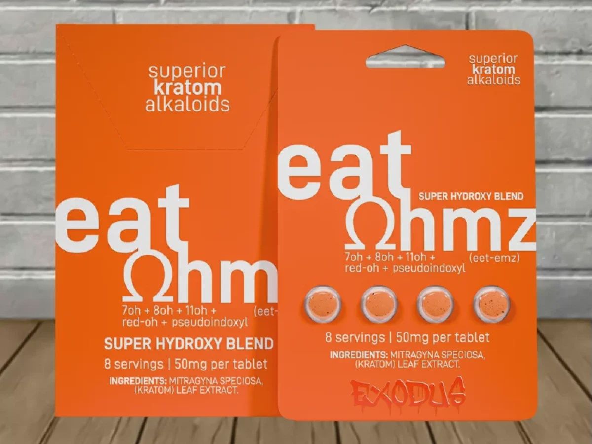 EXODUS EAT OHMZ ORANGE 6/CT