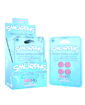 SMURPHS COTTON CANDY 100MG 7-HYDROXYMITRAGYNINE 10/CT