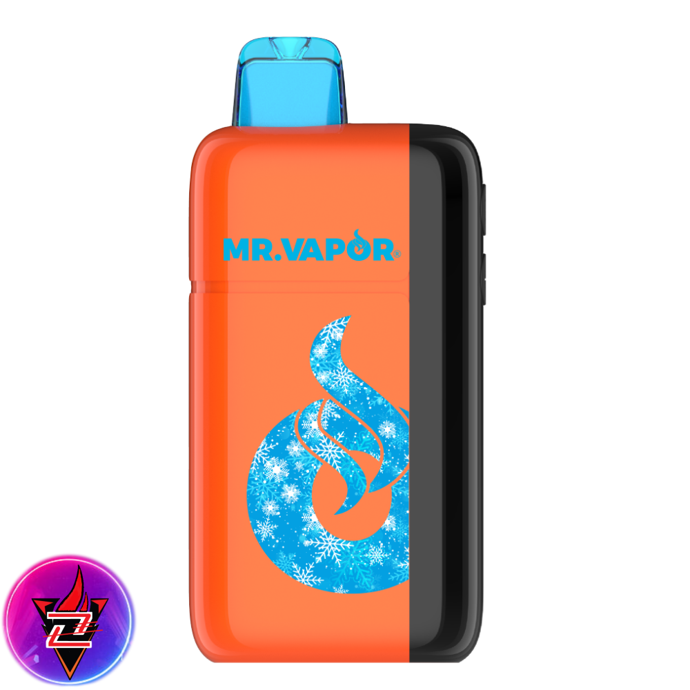 MR. VAPOR ARCTIC TROPICAL RAINBOW BLAST 5% 30K PUFF ADJUSTABLE NIC &amp; ICE LEVEL 5/CT