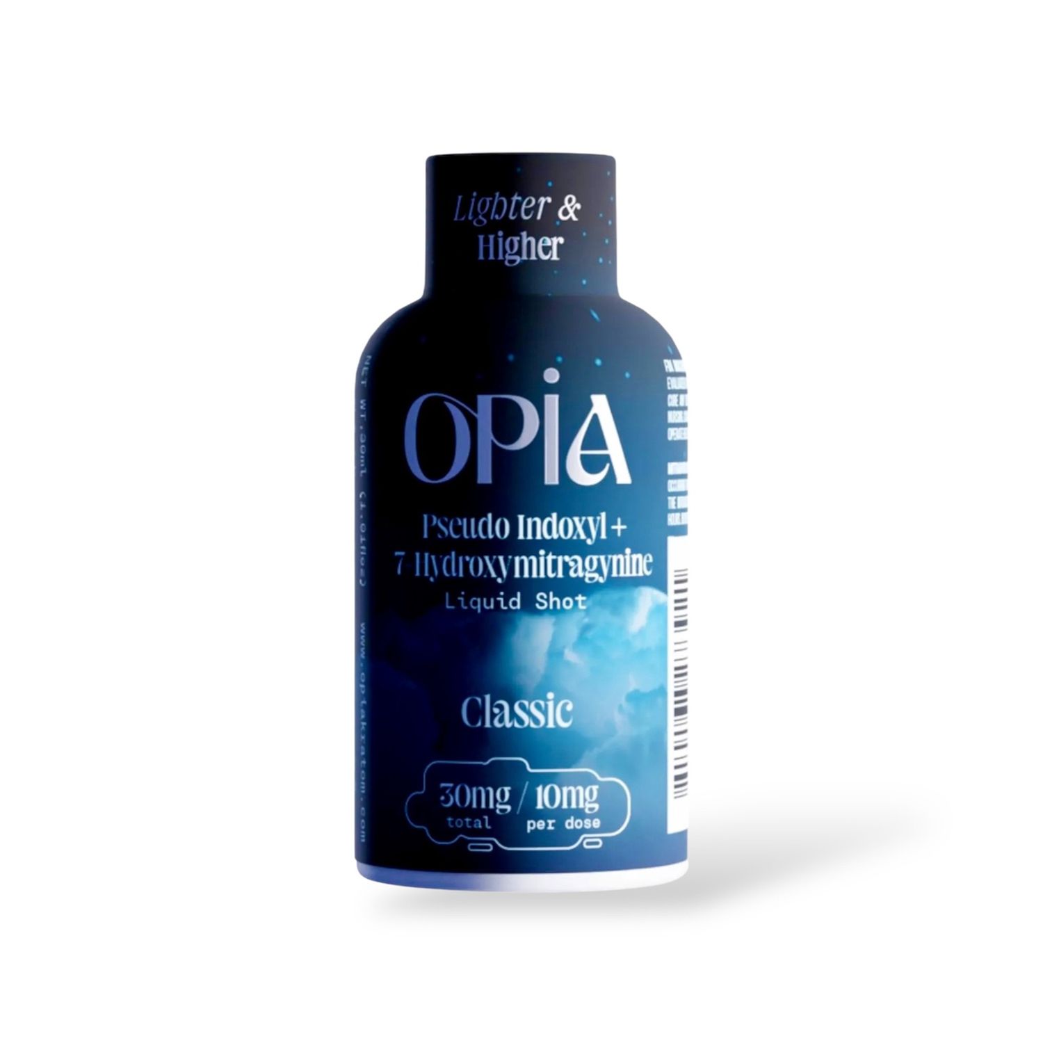 OPIA PSEUDO CLASSIC INDOXYL+ 7- HYDROXYMITRAGYNINE SHOT 30MG 12/CT