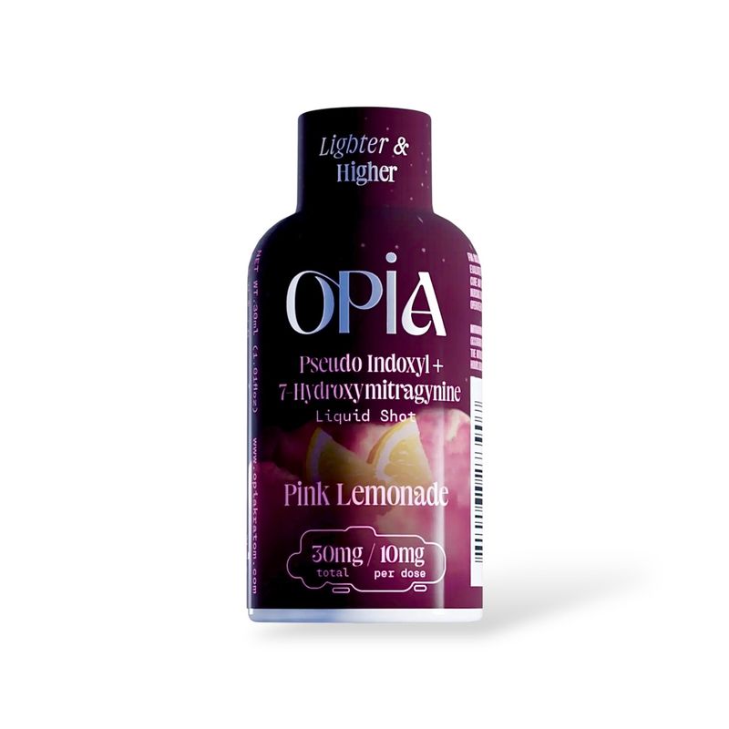 OPIA PSEUDO PINK LEMONADE INDOXYL+ 7- HYDROXYMITRAGYNINE SHOT 30MG 12/CT
