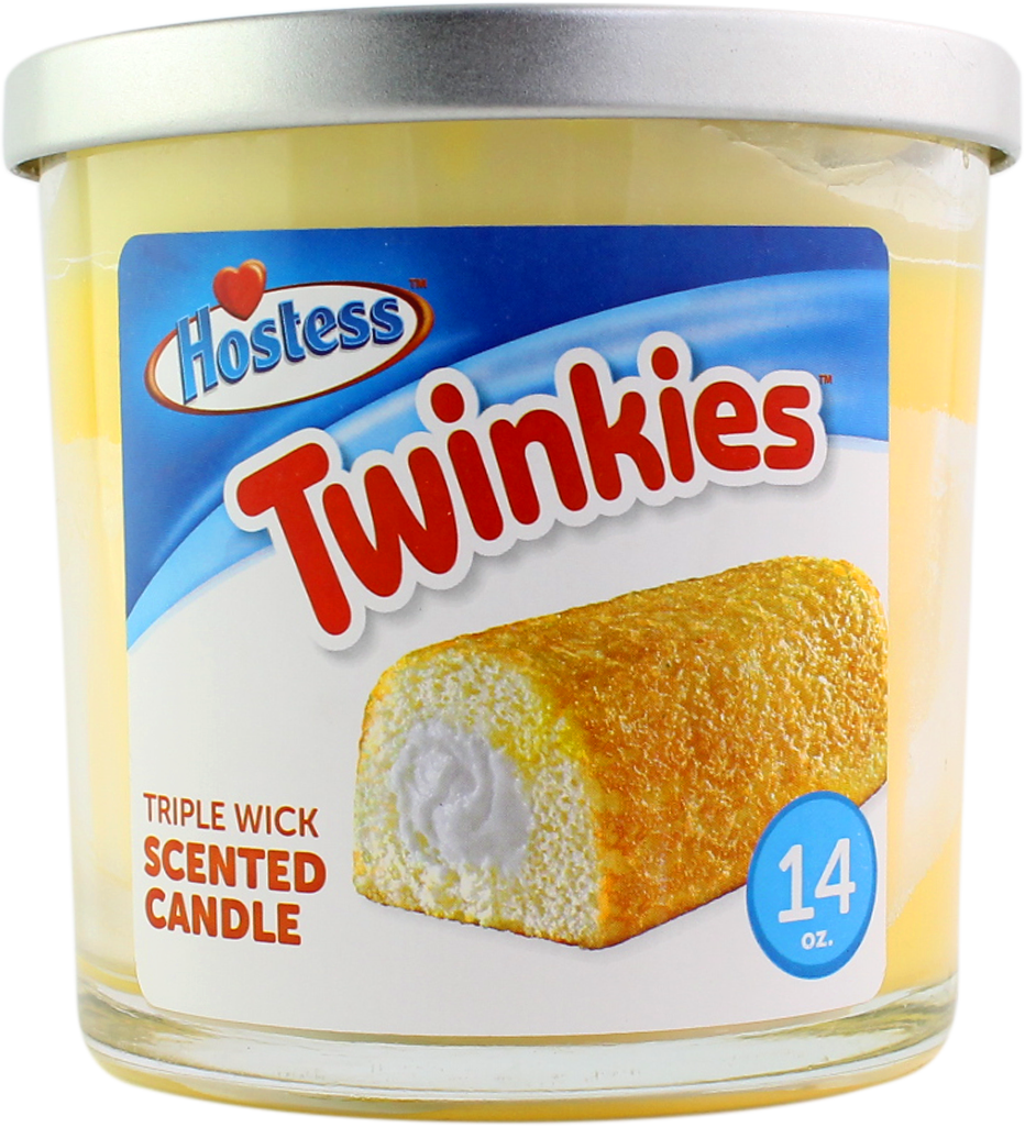HOSTESS TWINKIES TRIPLE WICK SCENTED CANDLE 14 OZ