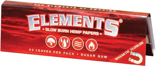 ELEMENTS RED 1 1/4 25/CT