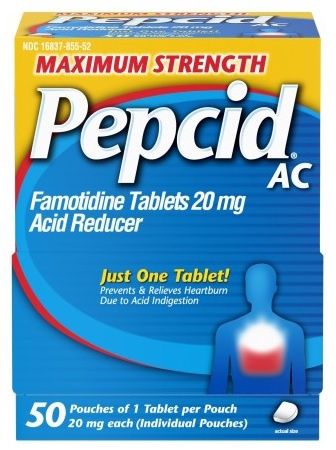 PEPCID AC MAX STRENGTH 1PK 50/CT