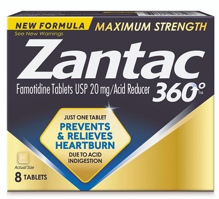 ZANTAC 360 (20MG) 8/CT