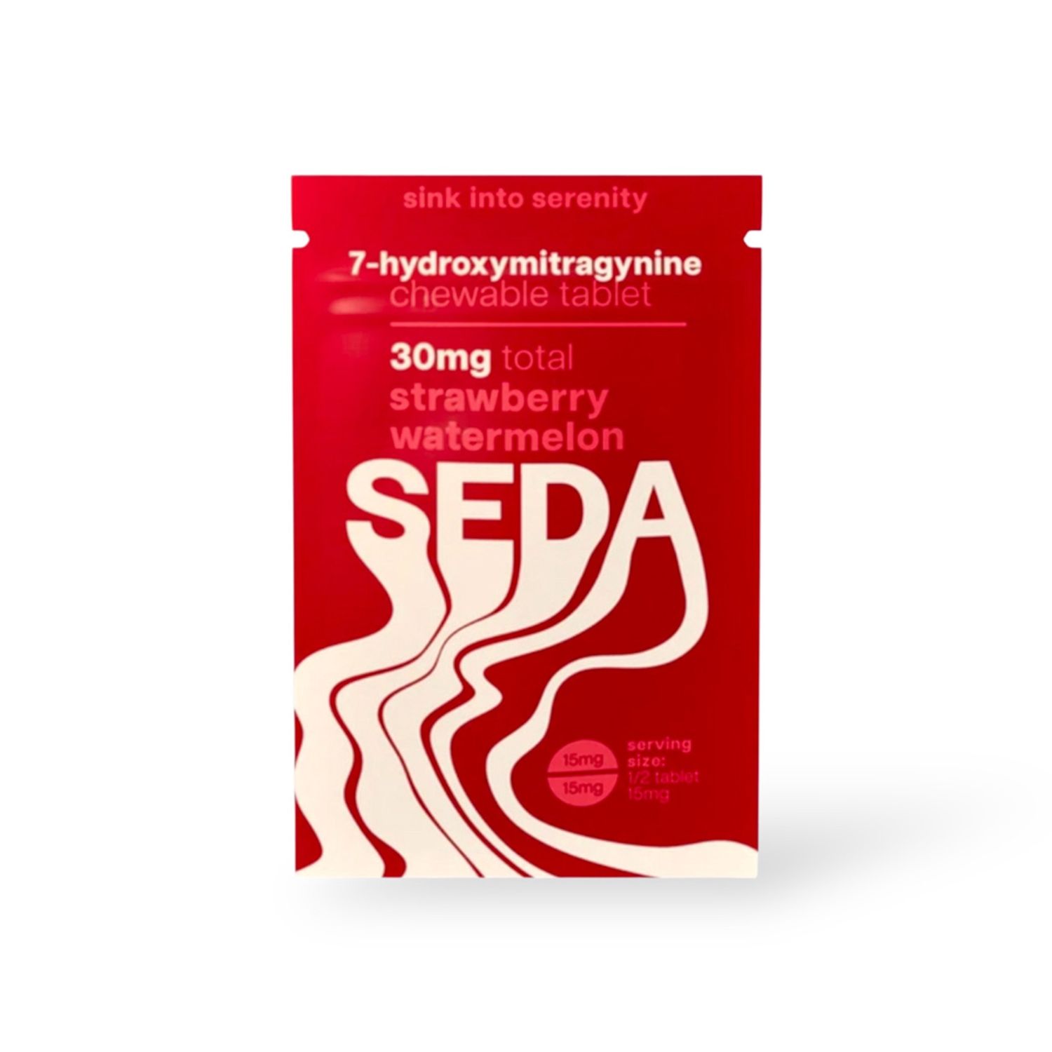 SEDA 50MG 7-OH TABS STRAWBERRY WATERMELON 5PK 10/CT