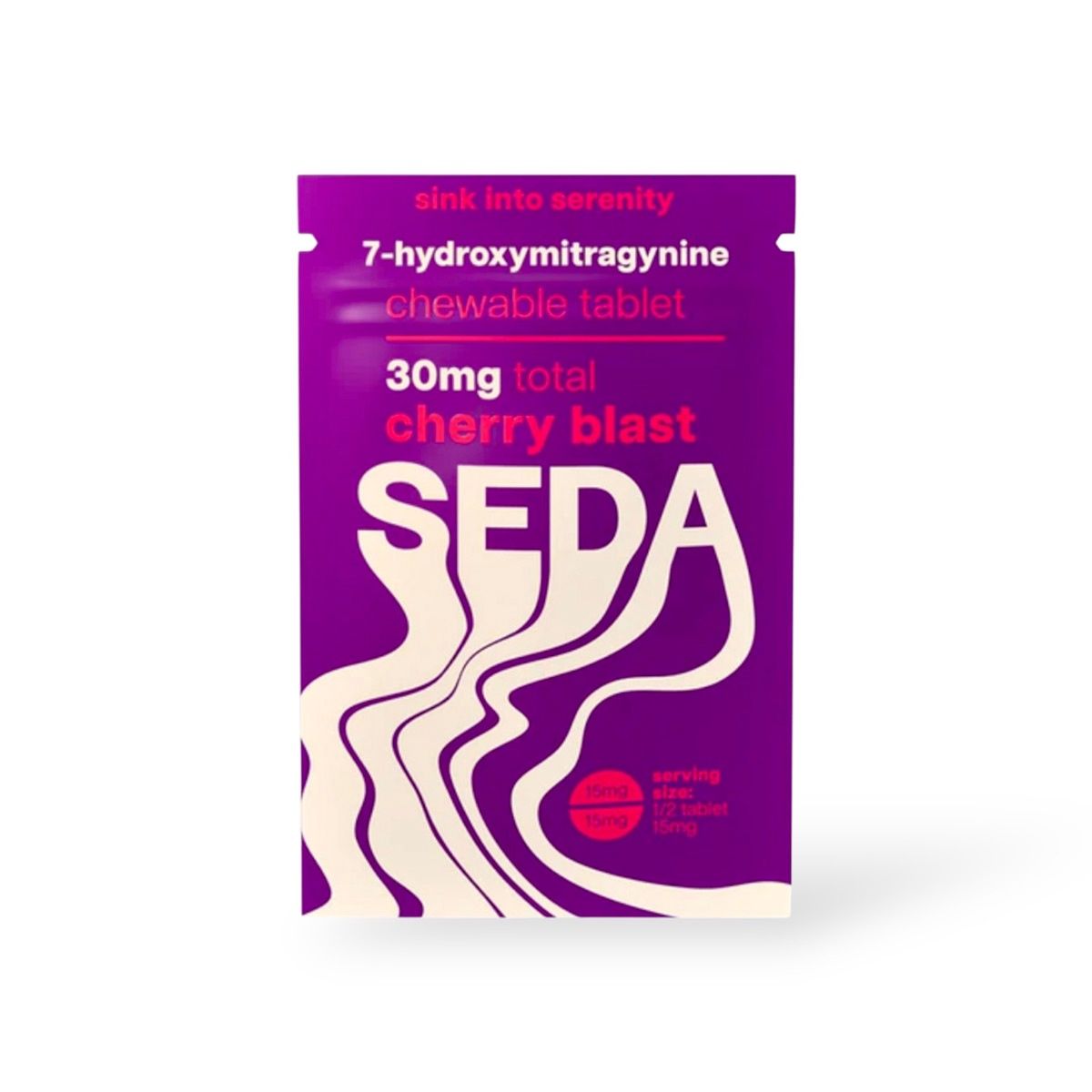 SEDA 50MG 7-OH TABS CHERRY BLAST 5PK 10/CT