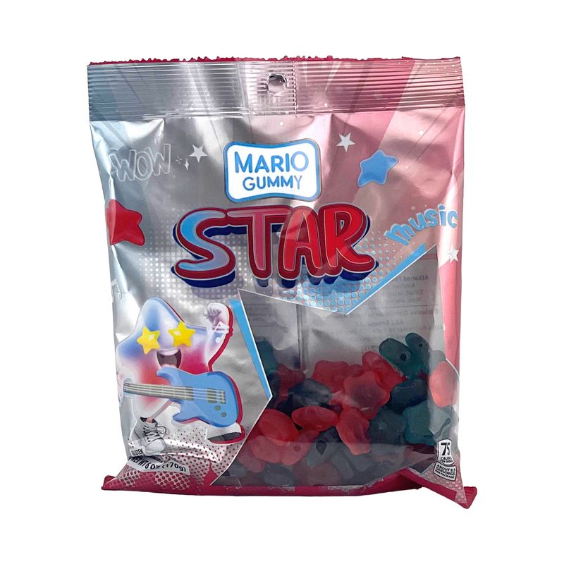 MARIO GUMMY STAR 6OZ 12/PK