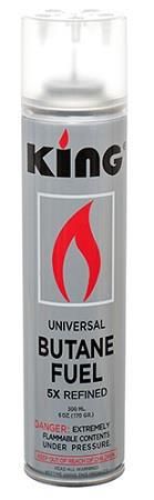 KING BUTANE FUEL 5X 6OZ 12/CT
