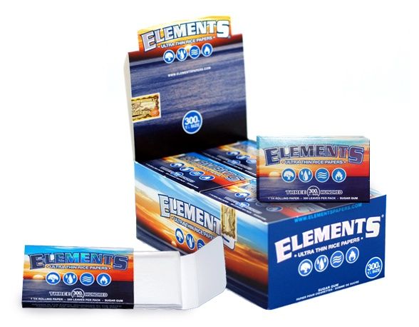 ELEMENTS PAPERS 1 1/4 (300PC) 20/CT