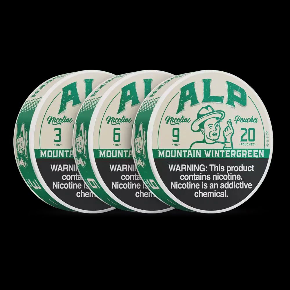 ALP MOUNTAIN WINTERGREEN 9MG 5/CT