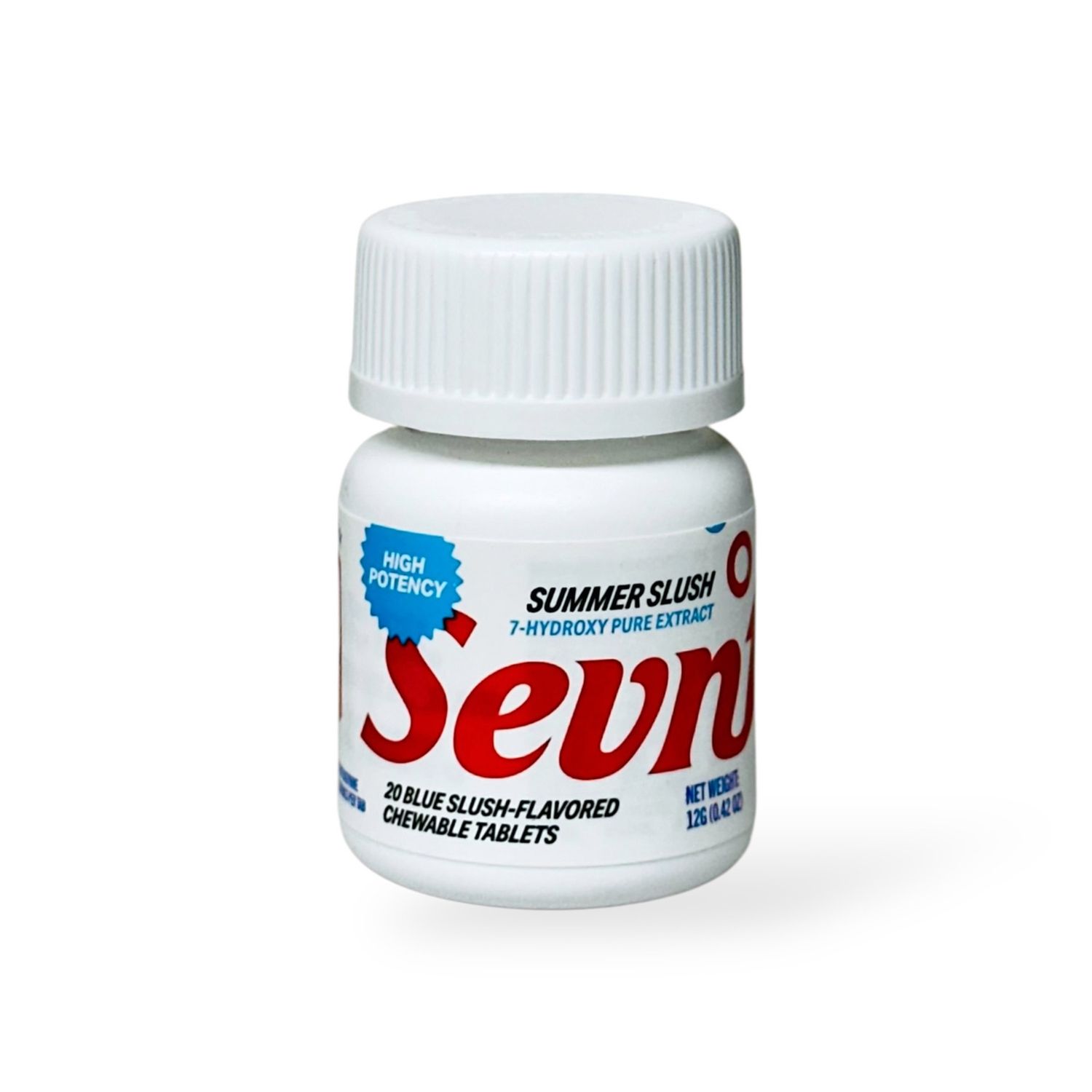 SEVN 7HYDROXY SUMMER SLUSH TABLETS 40MG 20PK 8/CT
