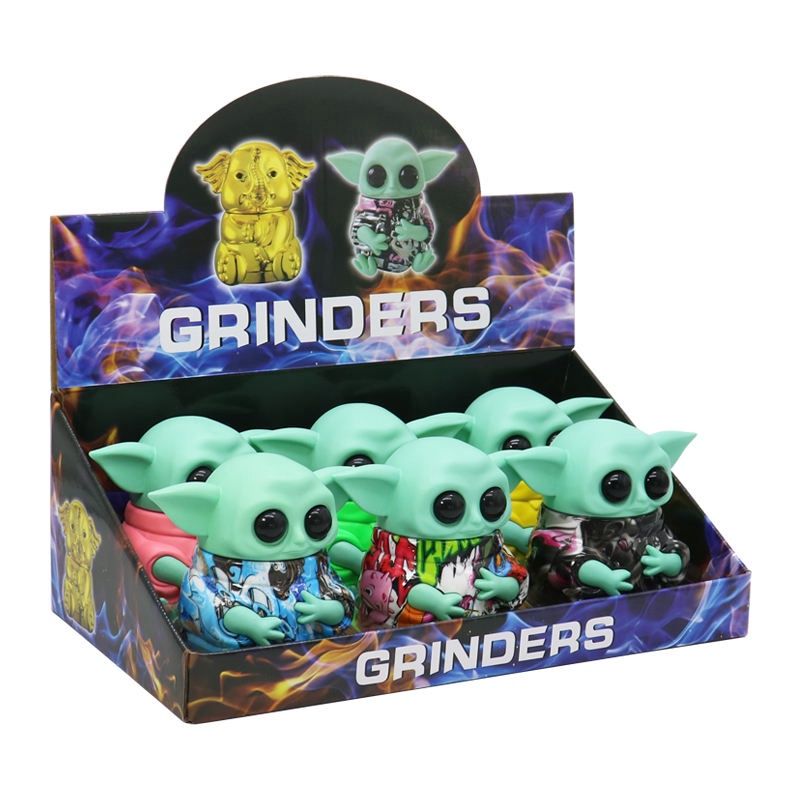 GRINDER BABY ALIEN 4PC 6/CT {GR351}