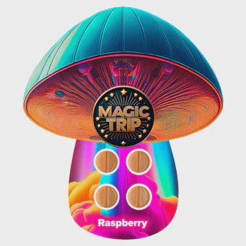 MAGIC TRIP 10MG RASPBERRY MUSHROOM TABS 4PK 10/CT