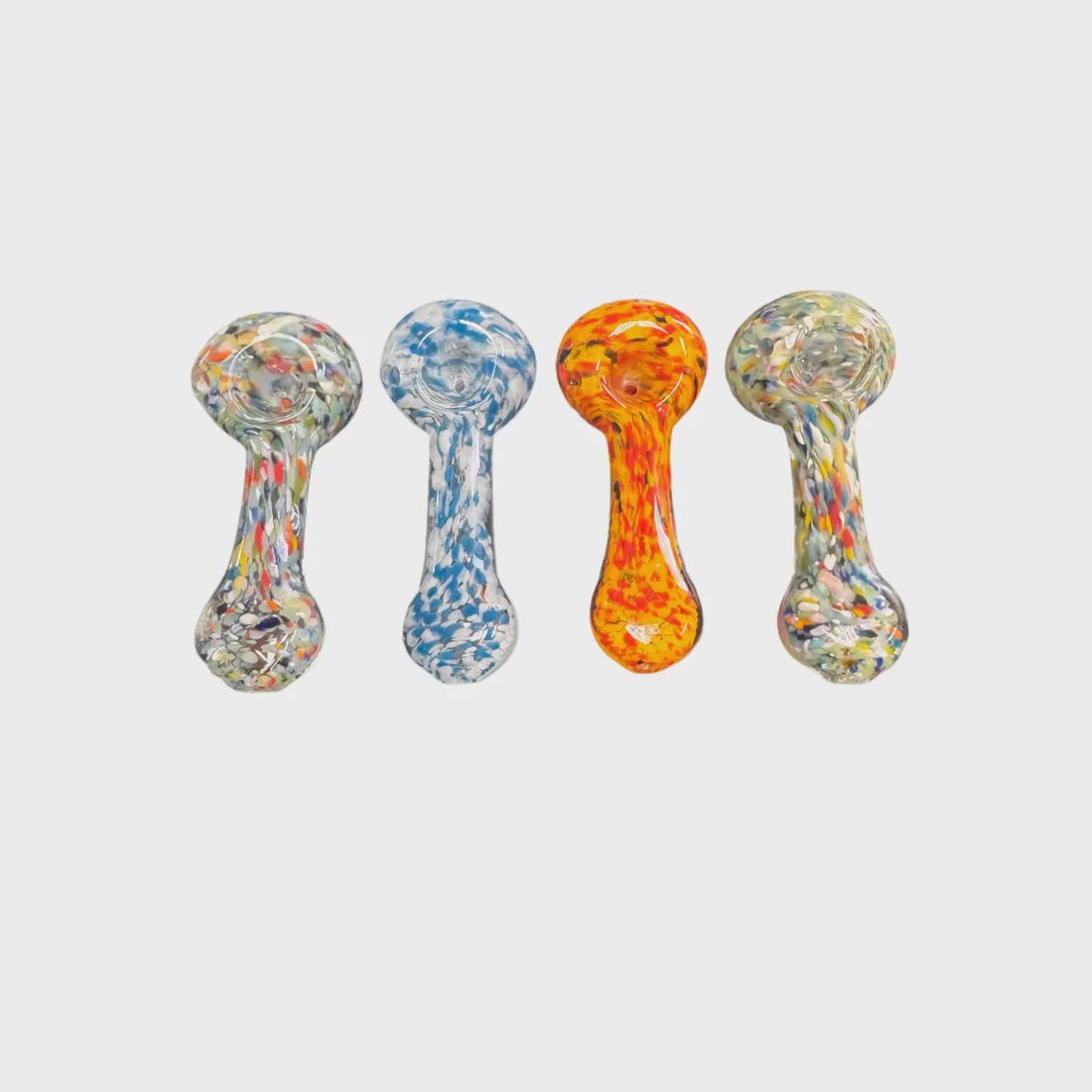 HAND PIPES 4&#39;&#39; FRIT ART 6/CT {KKR2547}