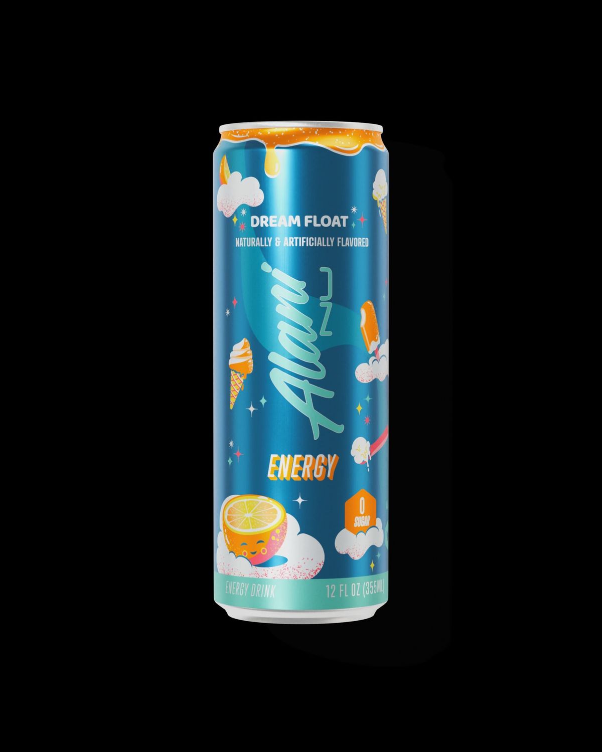 ALANI ENERGY 12FL OZ CANS 24/PC, FLAVOR: DREAM FLOAT