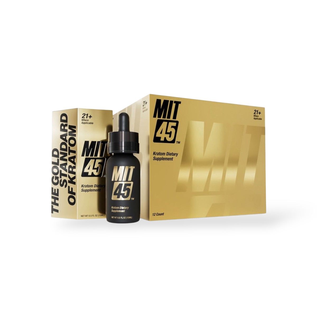 MIT 45 MITRAGYNA SPECIOSA KRATOM EXTRACT SHOTS 12/CT