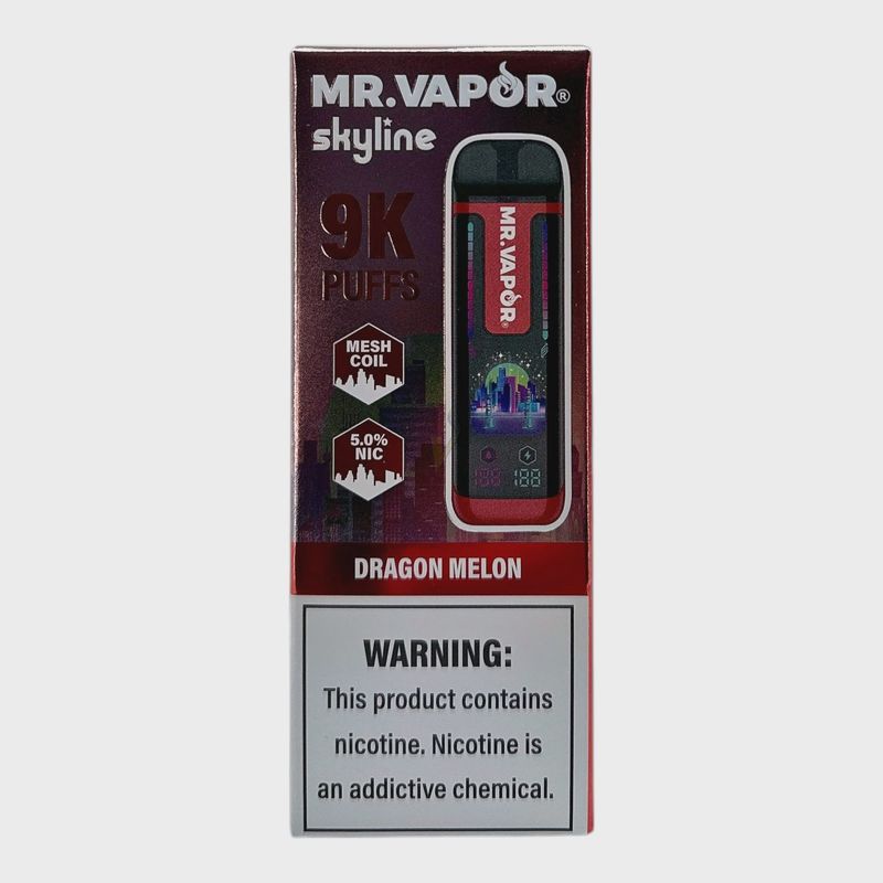 MR VAPOR SKYLINE 5% DRAGON MELON 5/CT