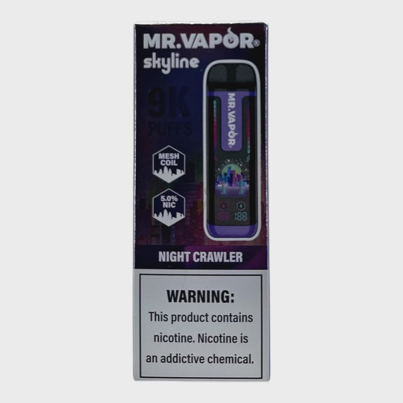 MR VAPOR SKYLINE 5% NIGHT CRAWLER 5/CT