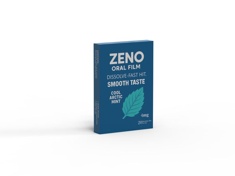 ZENO ORAL FILM COOL ARCTIC MINT 4MG 20 FILMS 10/CT