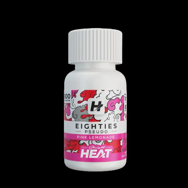 STRAIGHT HEAT PINK LEMONADE 80MG PSEUDO + 7-OH TABS 10PK 1/CT