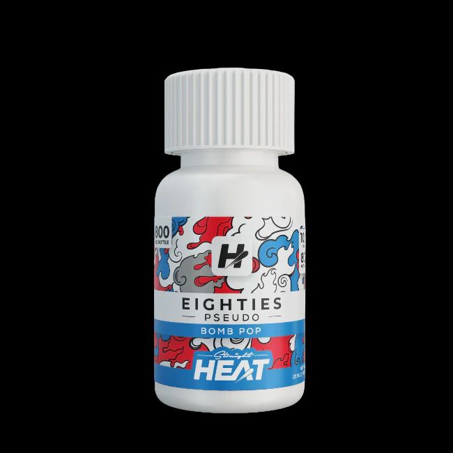 STRAIGHT HEAT BOMB POP 80MG PSEUDO + 7-OH TABS 10PK 1/CT
