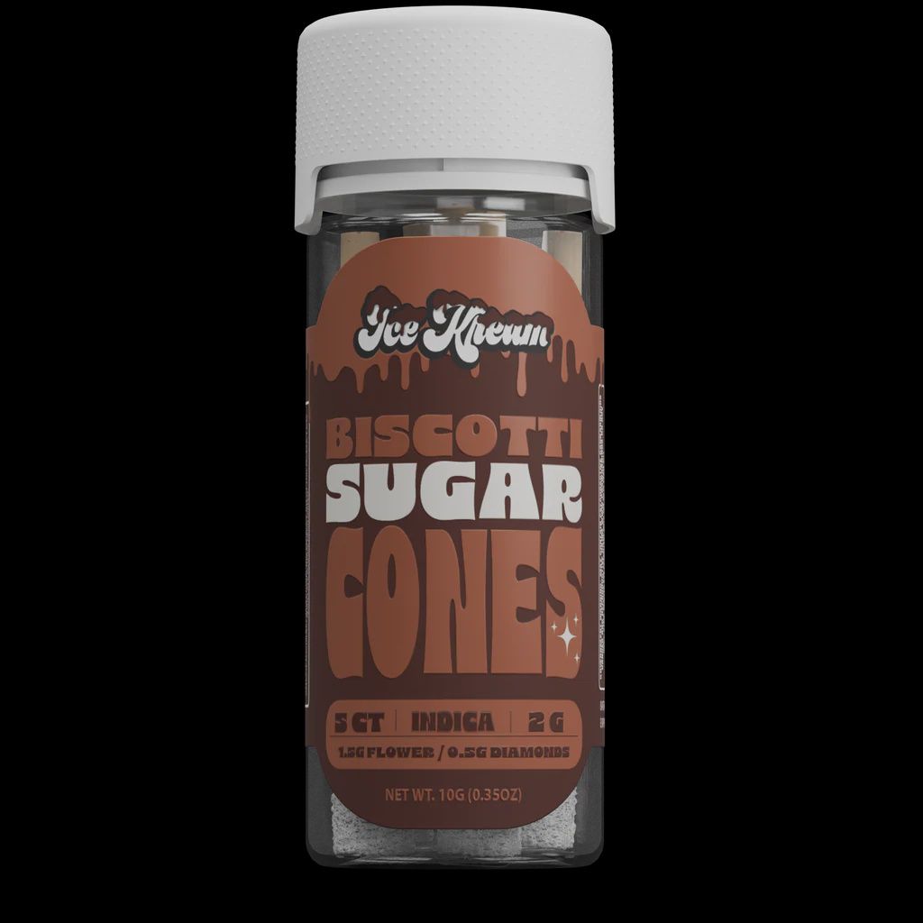 ICE KREAM BISCOTTI (I) 2G PRE ROLL 5 SUGAR CONE