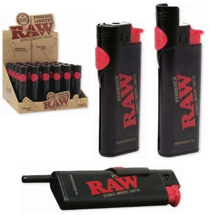 RAW BLACK PHOENIX LIGHTER 30/CT