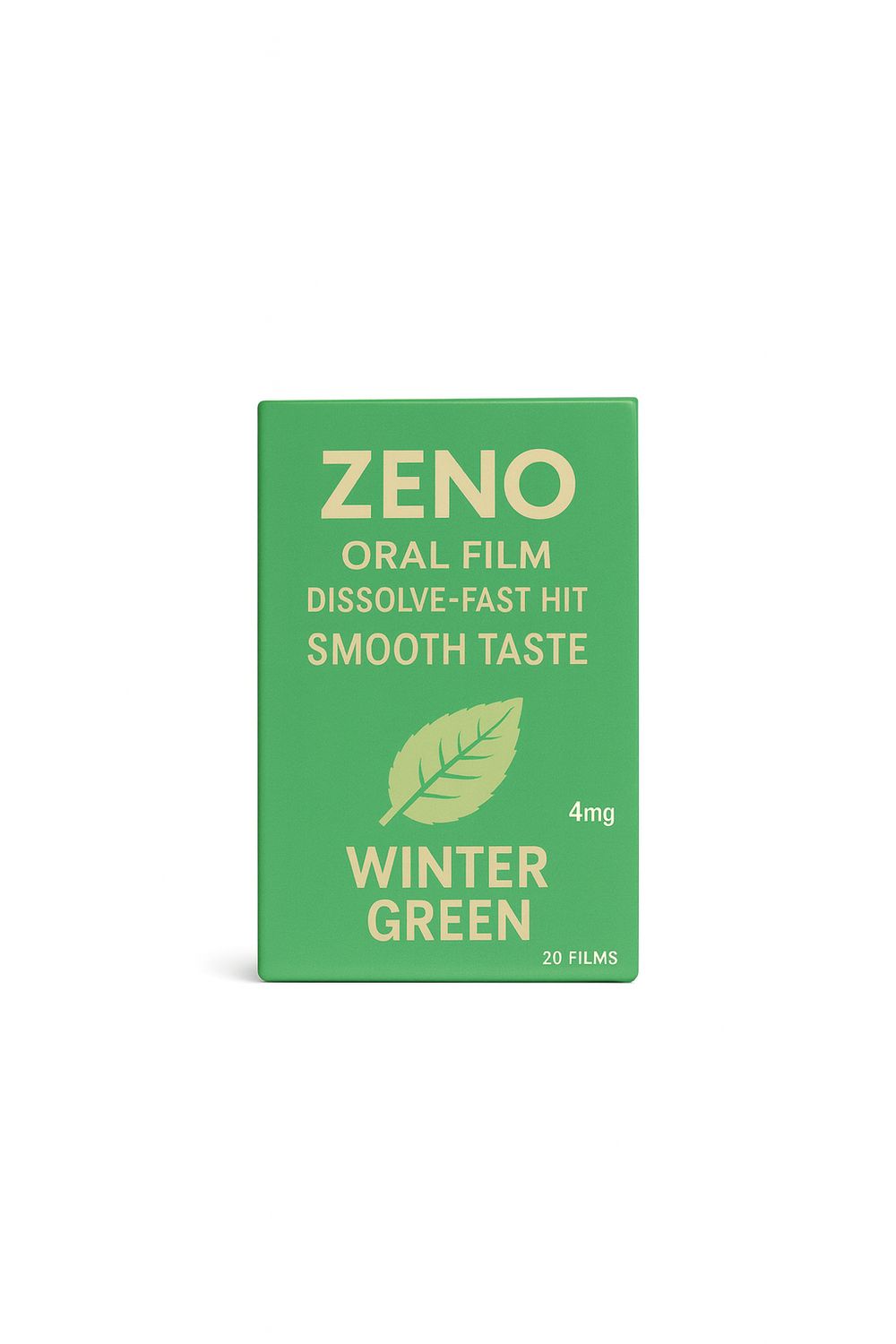 ZENO ORAL FILM WINTERGREEN 4MG 20 FILMS 10/CT