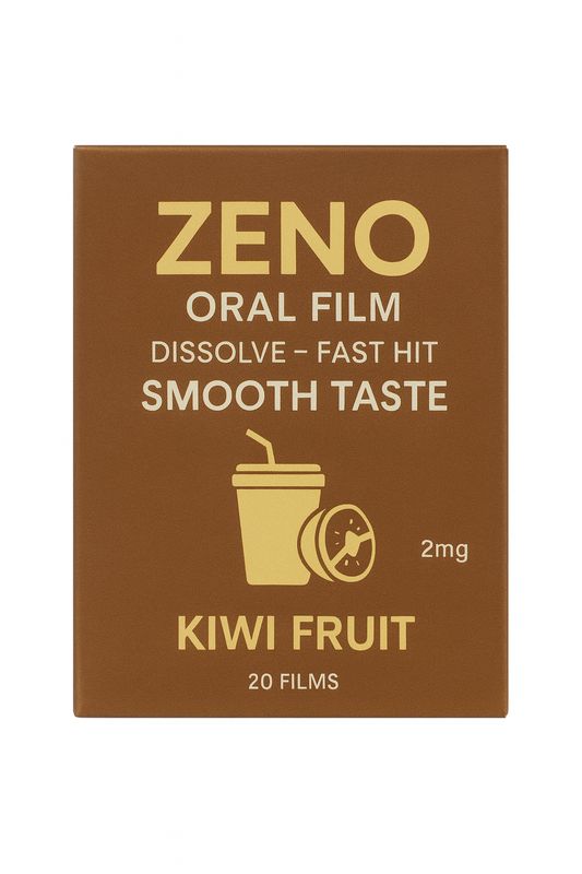 ZENO ORAL FILM KIWI FRUIT 2MG 20 FILMS 10/CT