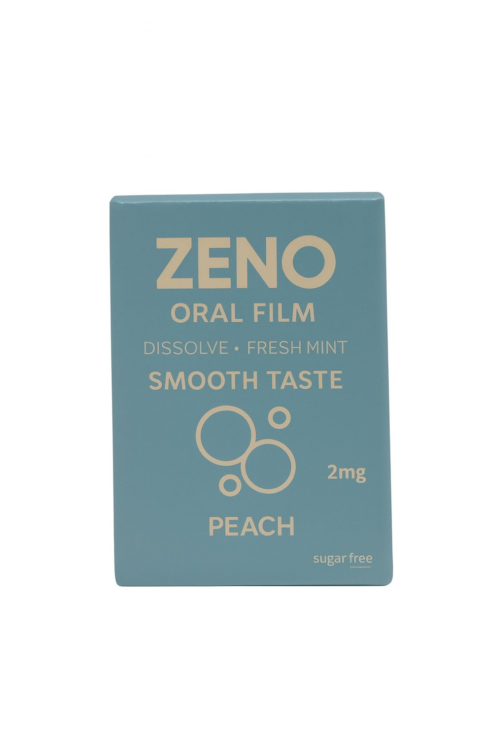 ZENO ORAL FILM PEACH 2MG 20 FILMS 10/CT