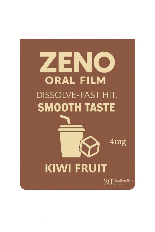 ZENO ORAL FILM KIWI FRUIT 4MG 20 FILMS 10/CT