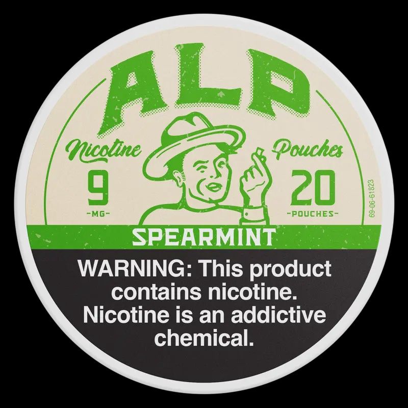 ALP SPEARMINT 9MG 5/CT
