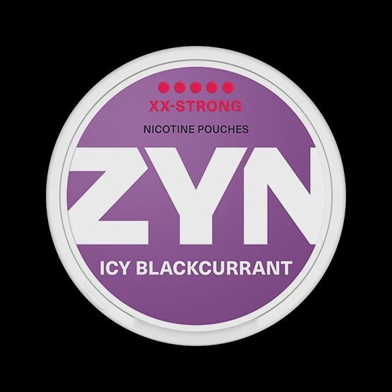 EURO ZYN 12.5MG ICY BLACKCURRANT 5 DOTS XX-STRONG NICOTINE POUCHES 5/CT