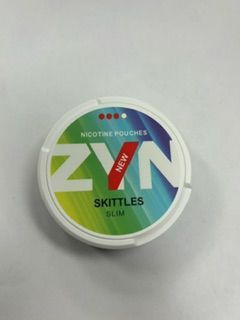 EURO ZYN 11MG SKITTLES 3 DOTS SLIM NICOTINE POUCHES 5/CT