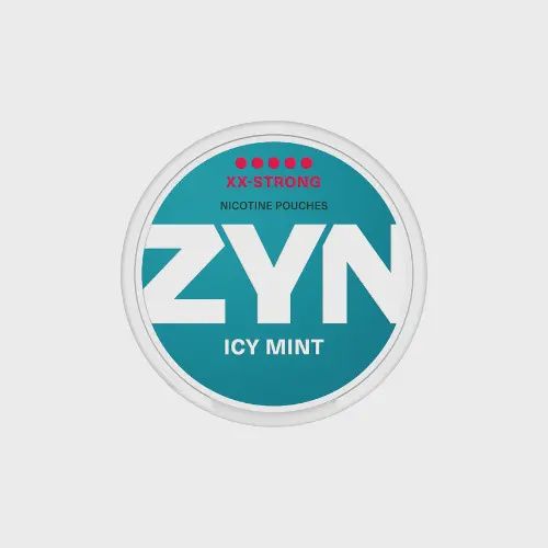 EURO ZYN 12.5MG ICY MINT 5 DOTS XX-STRONG NICOTINE POUCHES 5/CT