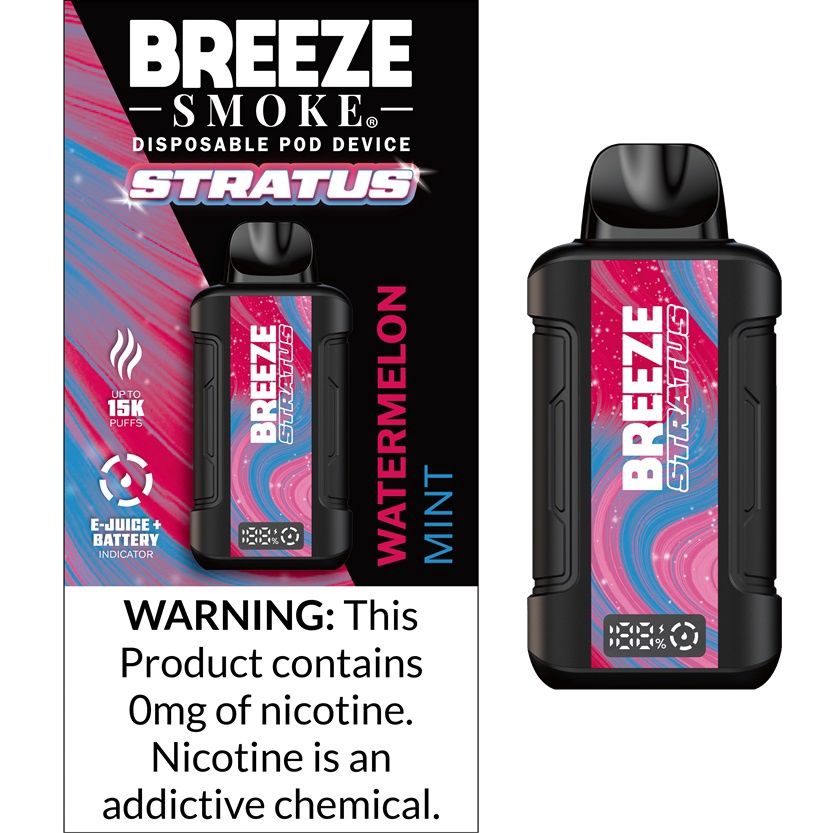 BREEZE STRATUS - WATERMELON MINT 5/CT