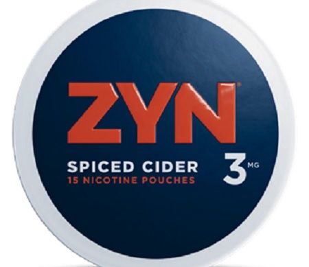 ZYN NICOTINE POUCHES 3MG SPICED CIDER 5/CT