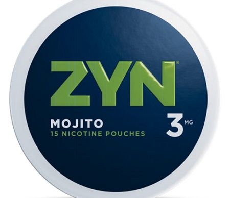 ZYN NICOTINE POUCHES 3MG MOJITO 5/CT