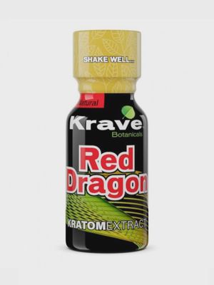 KRAVE KRATOM EXTRACT SHOT RED DRAGON 12/CT