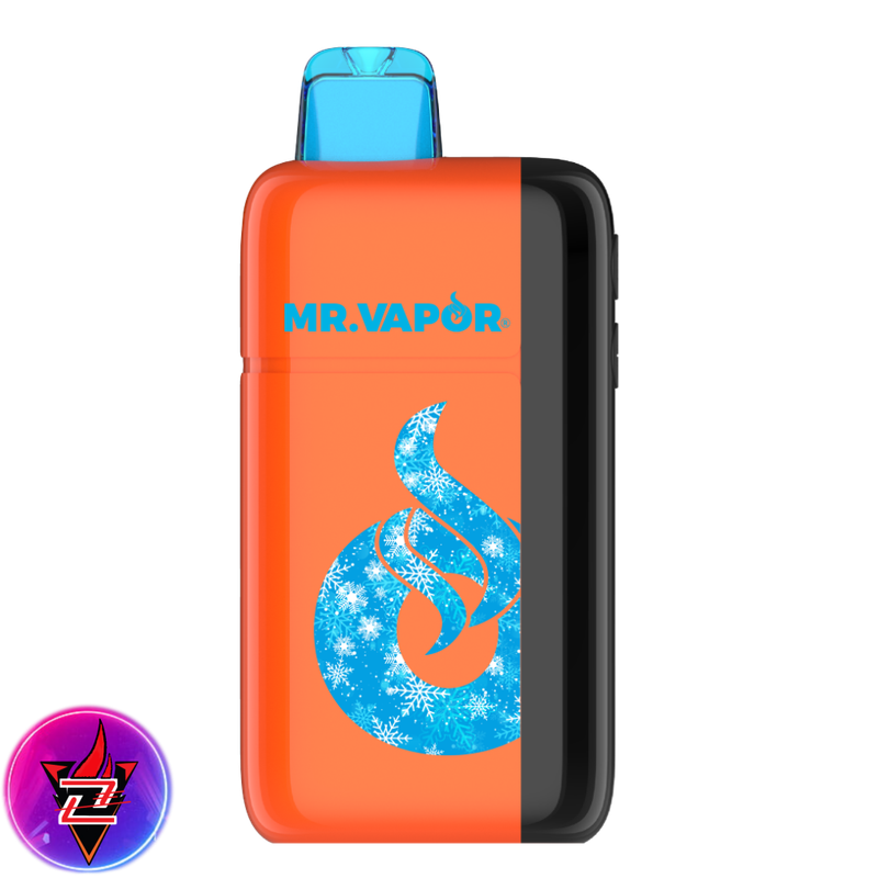MR. VAPOR ARCTIC TROPICAL RAINBOW BLAST 5% 30K PUFF ADJUSTABLE NIC &amp; ICE LEVEL 5/CT