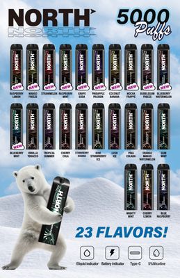 NORTH 5000 5% 10ML VAPE