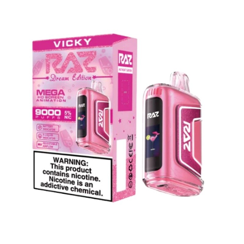 RAZ VICKY TN9000 VAPE 5/CT