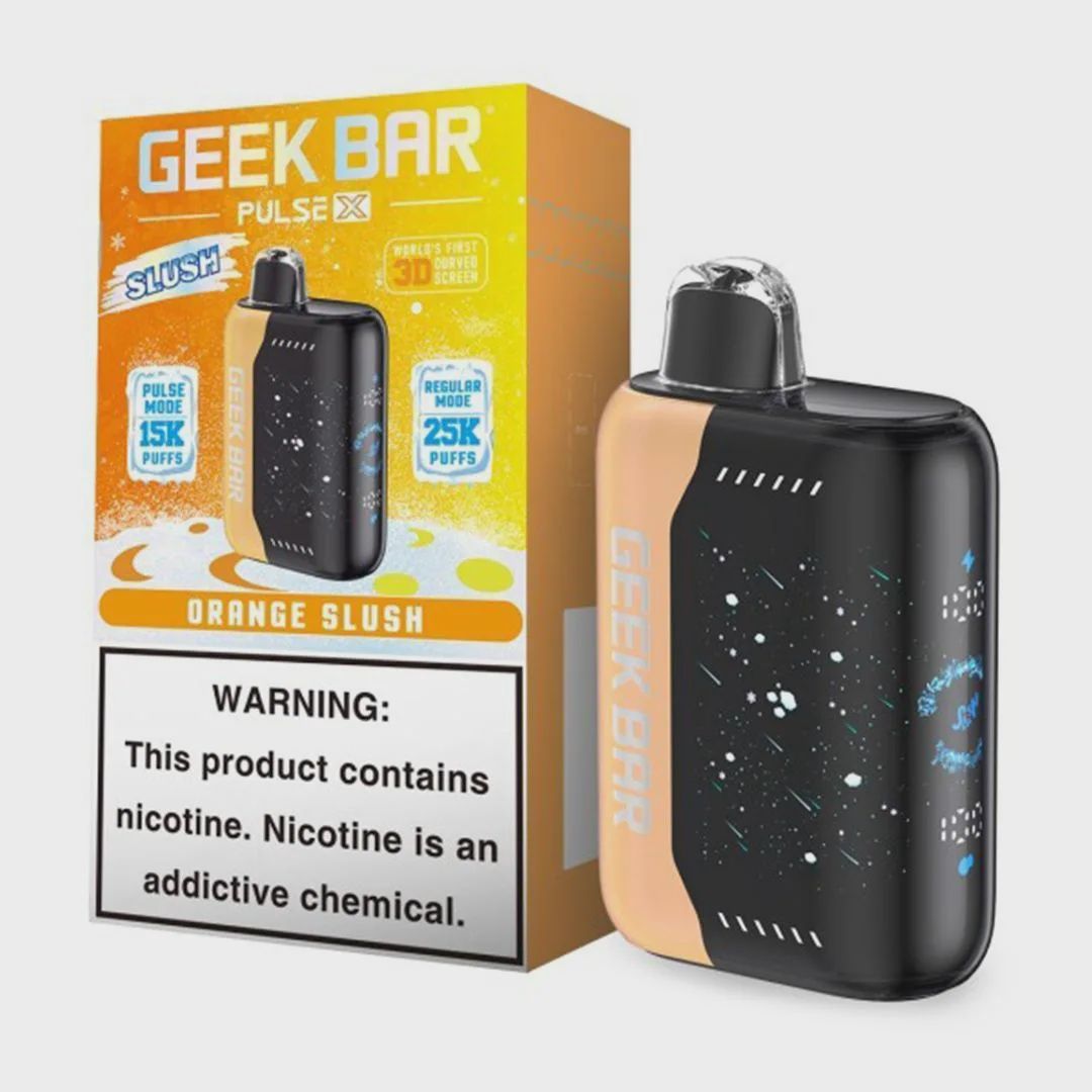 GEEK BAR PULSE X 5% ORANGE SLUSH EDITION 5/CT