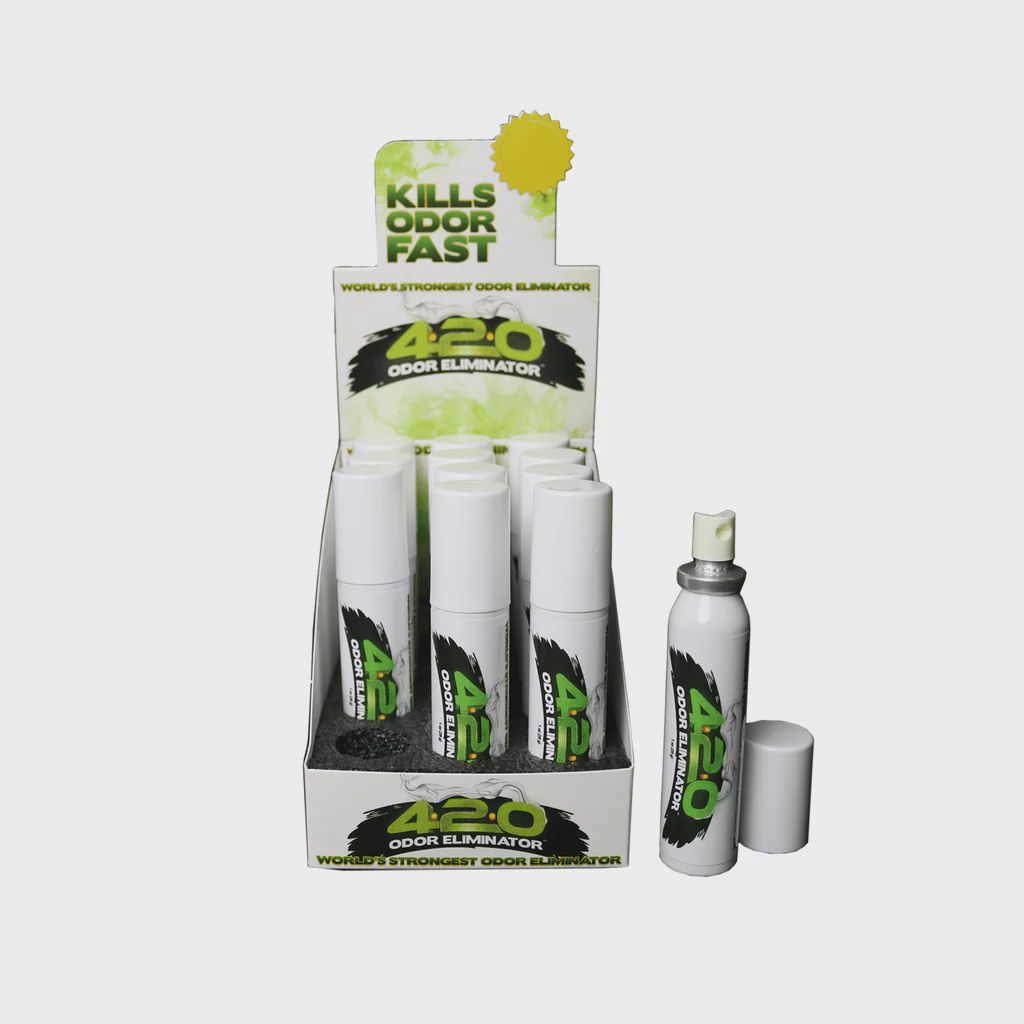 SMOKE N 4:20 CANNABIS ODOR ELIMINATOR X 12/CT